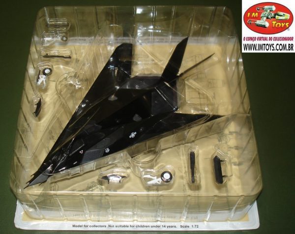 F-117 Stelth Fighter Die Cast Model 1/72 1