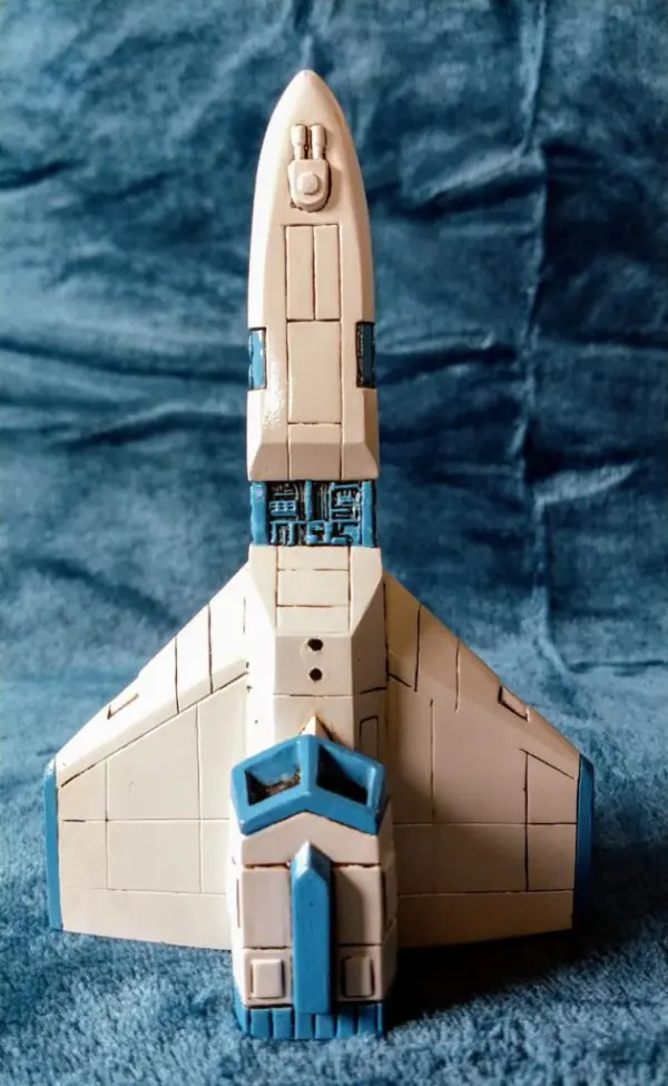 Galaxy Rangers Ship Ranger One Galaxy Rangers Ranger-1 Resin Model - O Espaço Virtual do Colecionador