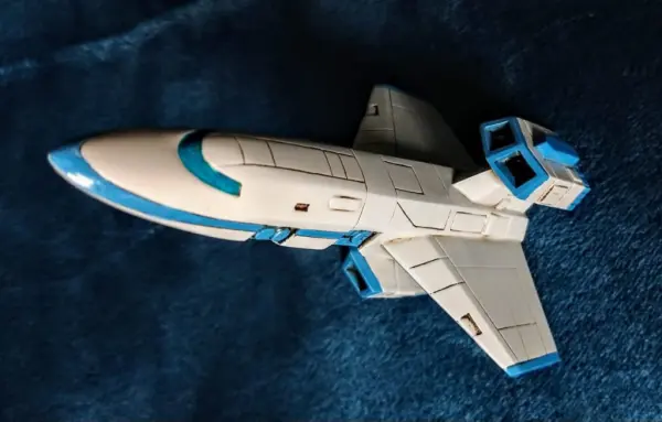 Galaxy Rangers Ship Ranger One Galaxy Rangers Ranger-1 Resin Model - O Espaço Virtual do Colecionador