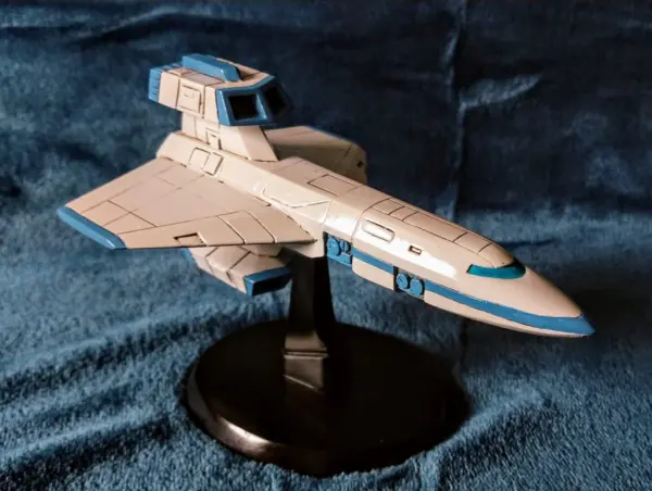 Galaxy Rangers Ship Ranger One Galaxy Rangers Ranger-1 Resin Model - O Espaço Virtual do Colecionador