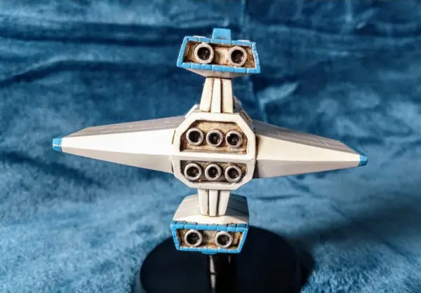 Galaxy Rangers Ship Ranger One Galaxy Rangers Ranger-1 Resin Model - O Espaço Virtual do Colecionador