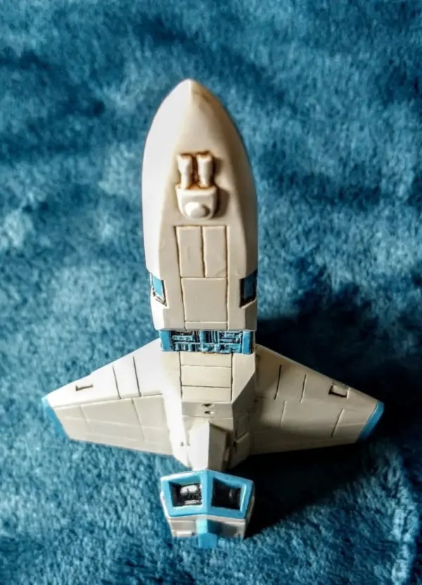 Galaxy Rangers Ship Ranger One Galaxy Rangers Ranger-1 Resin Model - O Espaço Virtual do Colecionador