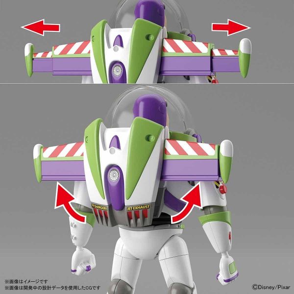 Toy Story Buzz Lightyear Action Figure Kit Bandai 8