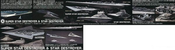 Star Wars SUPER STAR DESTROYER + STAR DESTROYER Bandai 9