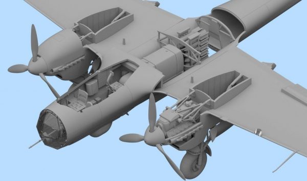 Do-215B-4 Model Kit 1/72 ICM 6