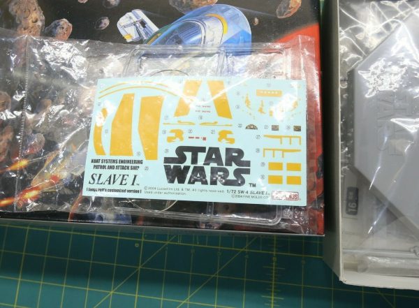 Star Wars Jango Fett Slave-1 1/72 Model Kit Fine Molds 18
