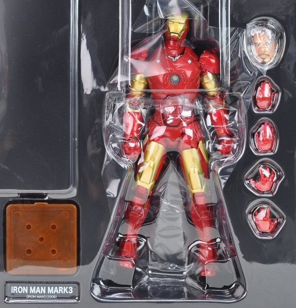 Marvel Iron Man Homem de Ferro MK-III Midas Revoltech Kaiyodo 3