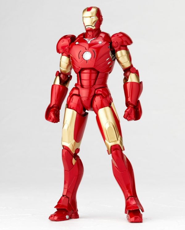 Marvel Iron Man Homem de Ferro MK-III Midas Revoltech Kaiyodo 6