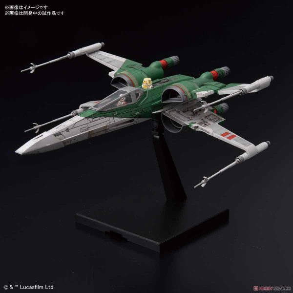 Star Wars Ep.09 T-70 X-Wing Fighter 1/72 Model Kit BANDAI 2