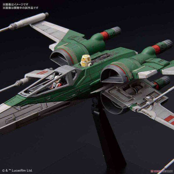 Star Wars Ep.09 T-70 X-Wing Fighter 1/72 Model Kit BANDAI 3