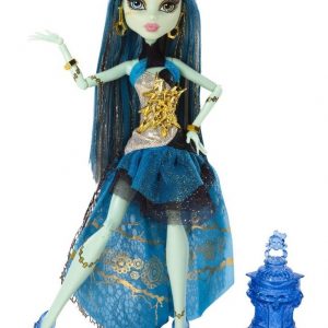 Boneca Monster High Frankie Stein 13 Wishes Assinada no