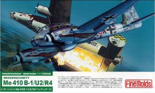 Me-410 B1/U2/R4 Hornet 1/72 Fine Molds 10