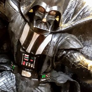 Star Wars Darth Vader Unleashed Statue Hasbro