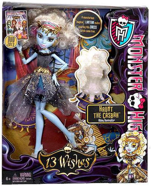 Boneca Monster High Abbey Bominable 13 Wishes Assinada 1