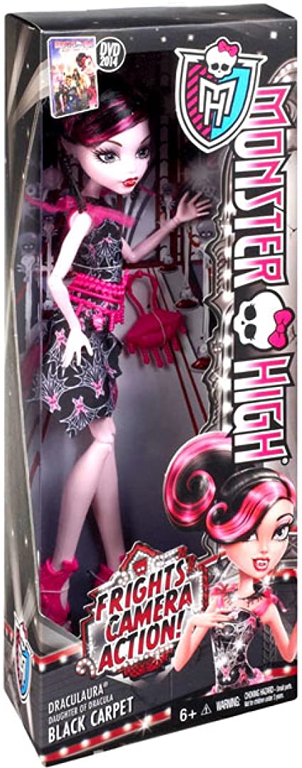 Monster High Boneca Draculaura em vestido de festa Monster Ball com ac