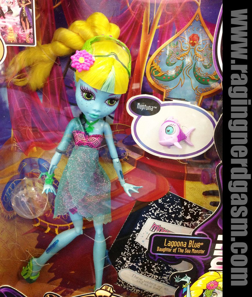 Boneca Monster High Lagoona Blue 13 Wishes Assinada - O Espaço Virtual do  Colecionador