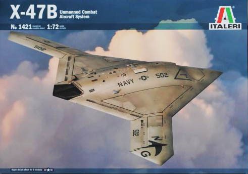 X-47B Unmaned Fighter 1/72 Italeri 10