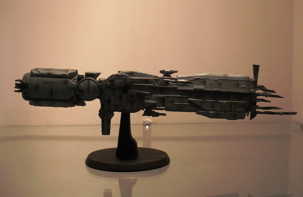 Maquette USS SULACO Aliens 1985 - Résine Halcyon Échelle 1/1200 - NEUF