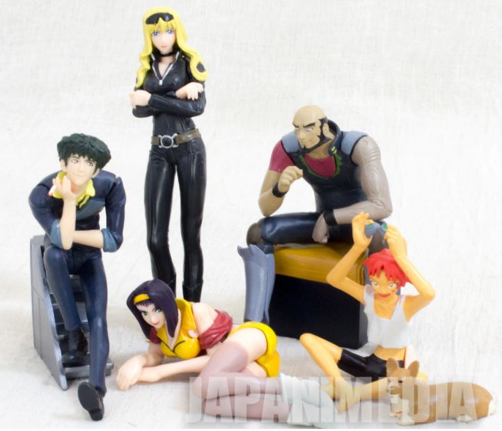 Cowboy Bebop Set Figures - O Espaço Virtual do Colecionador