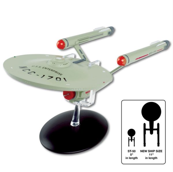 Star Trek USS Enterprise Clássica Eaglemoss 2