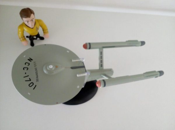 Star Trek USS Enterprise Clássica Eaglemoss 9