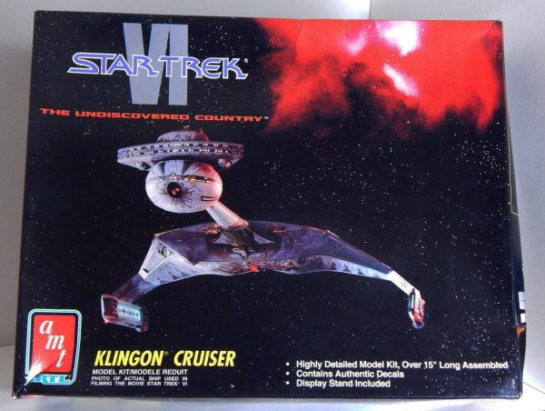 Star Trek klingon Cruiser Movie AMT 1