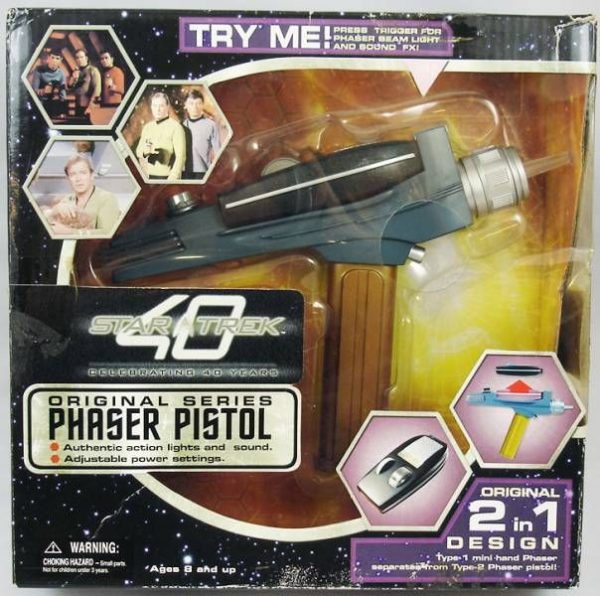 Star Trek Phaser Pistol - Art Azylum 2