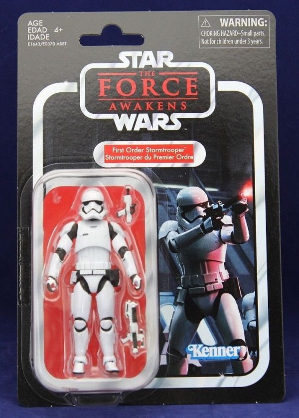 Star Wars First Order Stormtrooper Action Figure Vintage Hasbro 1