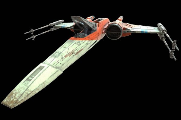 Star Wars Poe Dameron T-70 X-Wing Fighter Hasbro 6
