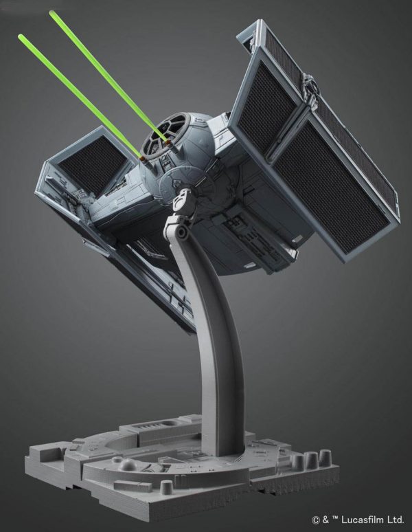 Star Wars Darth Vader's Tie Fighter 1/72 Model Kit BANDAI 4