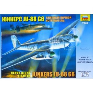Ju-88 G6 Model Kit 1/72 Zvezda