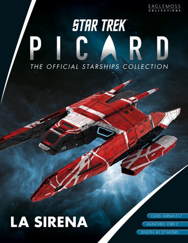 Star Trek Picard "The Sirena" Eaglemoss 6