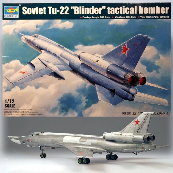 Tu-22 Blider 1/72 Trumpeter 4