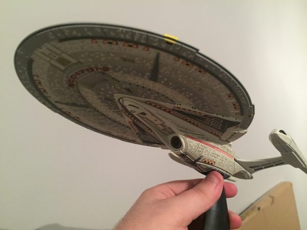 Star Trek USS Enterprise-E 1/1700 Model Kit Bandai 10