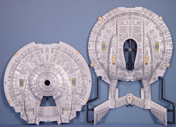 Star Trek USS Enterprise NX-01 1/850 Model Kit Bandai 9