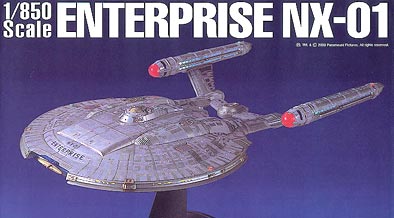 Star Trek USS Enterprise NX-01 1/850 Model Kit Bandai 15
