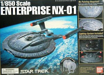 Star Trek USS Enterprise NX-01 1/850 Model Kit Bandai 14