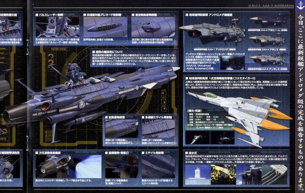 Yamato 2202 EDF Aldebaran 1/1000 Bandai 12