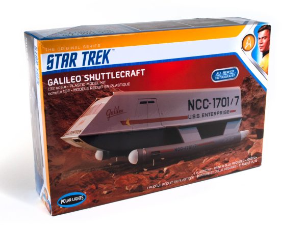 Star Trek Shuttle Galileo Model Kit Polar Lights 10
