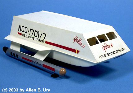 Star Trek Shuttle Galileo Model Kit Polar Lights 3