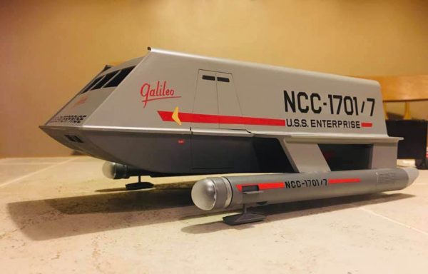 Star Trek Shuttle Galileo Model Kit Polar Lights 4
