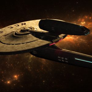 Star Trek USS Kelvin Model Kit Moebius