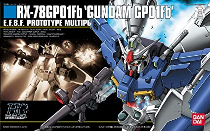 Gundam RX-78 GP-01Fb + GP-01 HG 1/144 Bandai 2