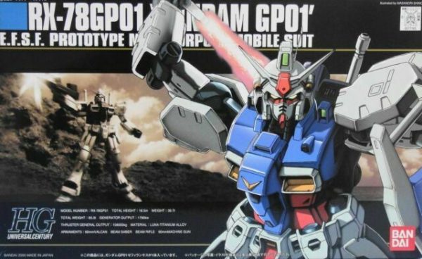 Gundam RX-78 GP-01Fb + GP-01 HG 1/144 Bandai 9