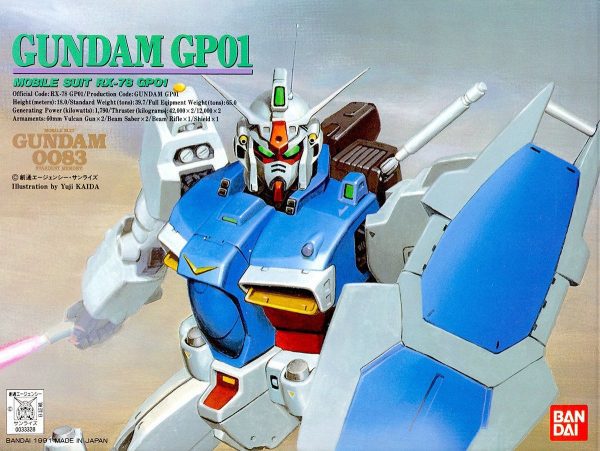 Gundam RX-78 GP-01Fb + GP-01 HG 1/144 Bandai 10