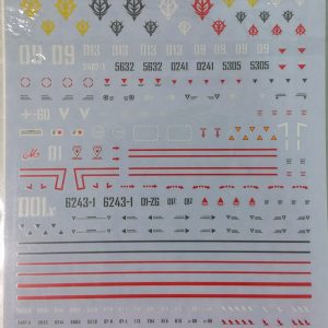Gundam – Decal for Zeon Bandai
