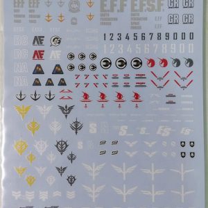 Gundam – Decal 1/107 Bandai