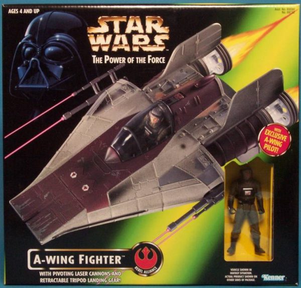 Star Wars POTF A-Wing Fighter Hasbro 2