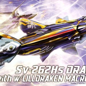 Macross Delta SV-262 HS Draken-III w/ Lilldraken 1/72 Hasegawa