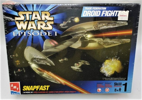 Star Wars Trade Federation Droid Fighters - AMT 3